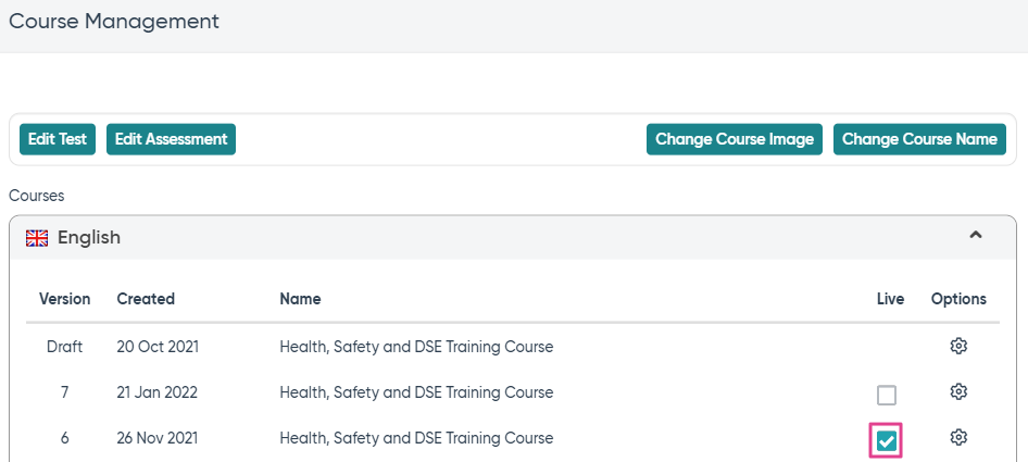 Course